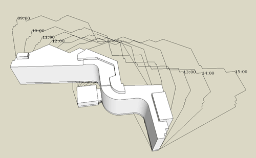 SketchUpでのパース表示